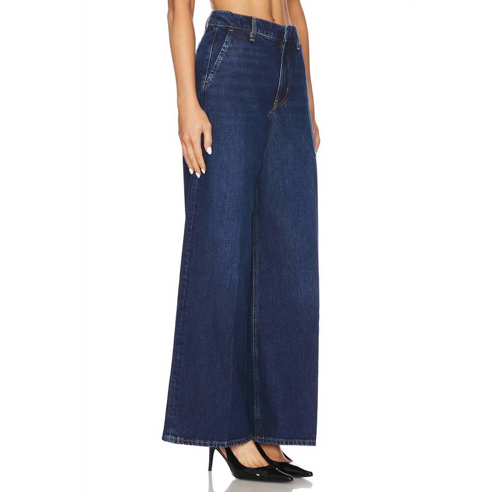 NEW FRAME wide trouser pants in blindspot - Picture 2 of 5